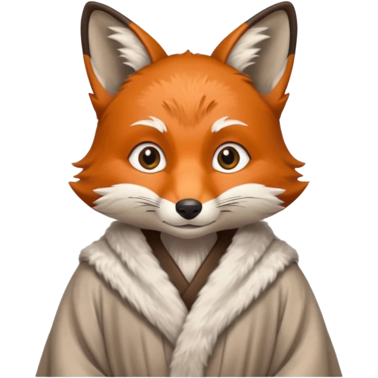 独自在家的老狐狸 emoji