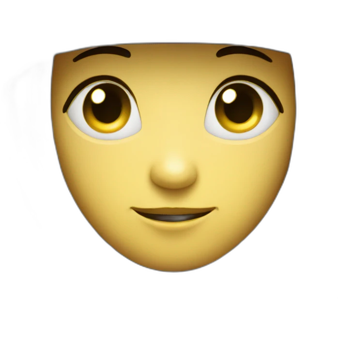 cute space black robot emoji