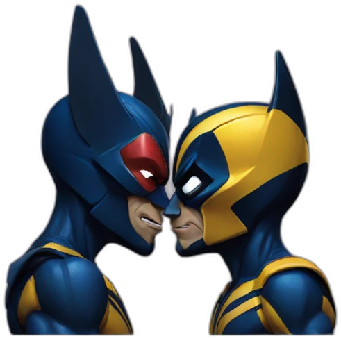 nightcrawler wolverine kissing emoji