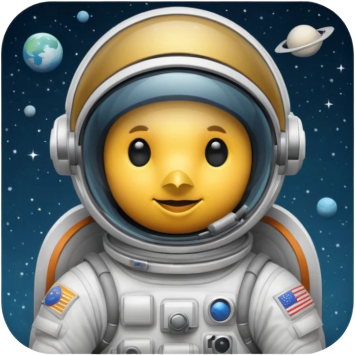 bird astronaut emoji