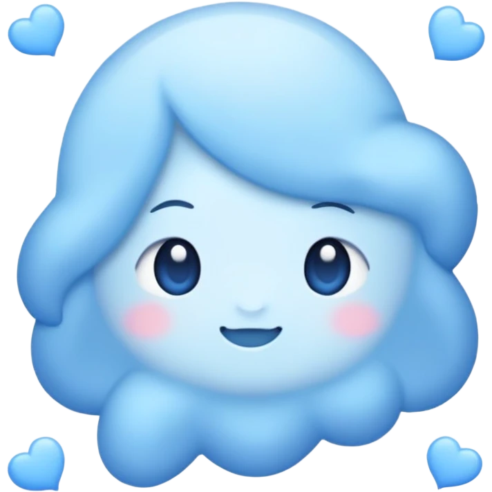 Blue aesthetic  emoji