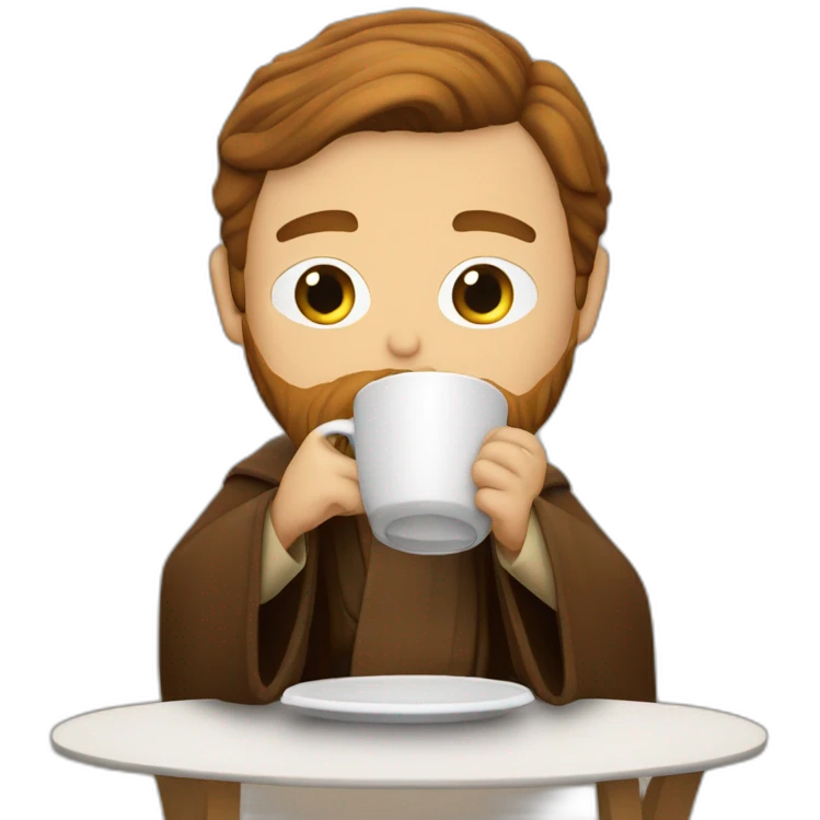 obi-wan drinking coffee emoji