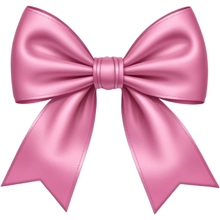 Розовый бантик  emoji
