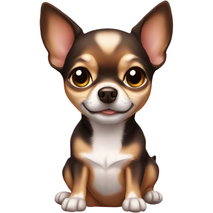 Chihuahua love emoji