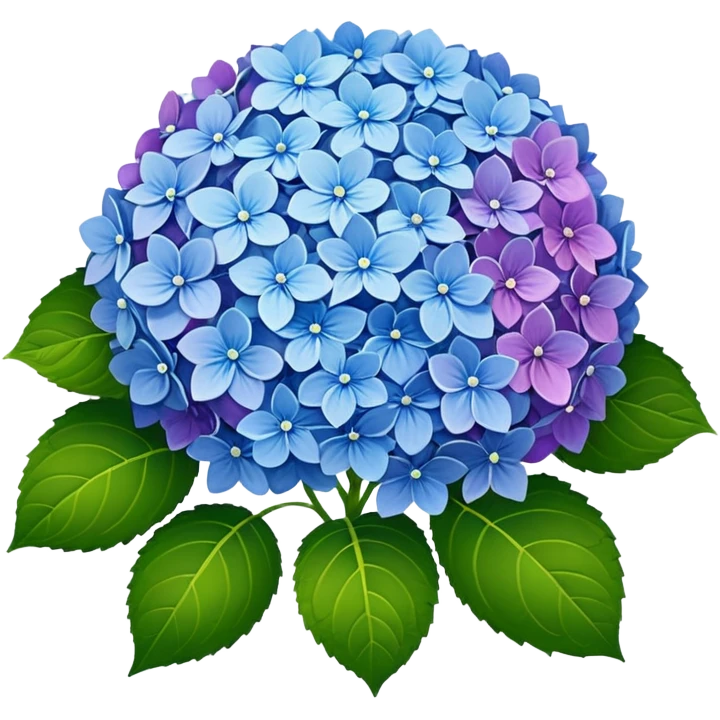 Hydrangea emoji