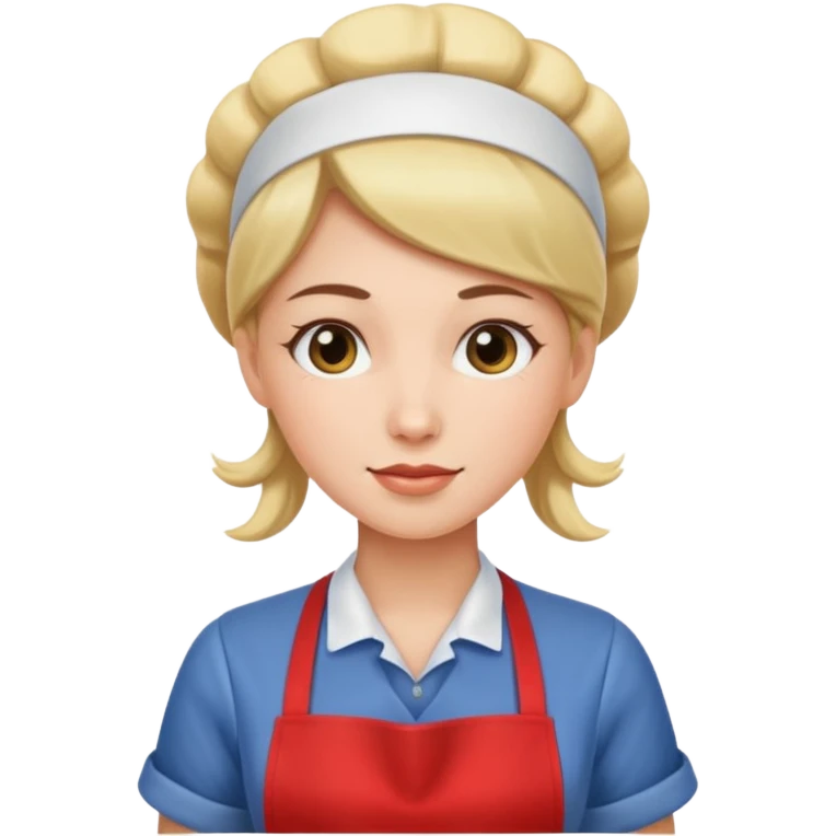 woman with apron emoji