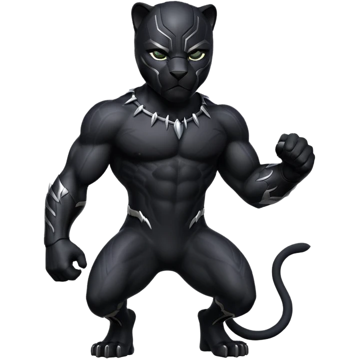 Black panther  emoji