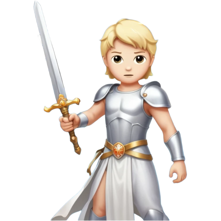 - 🛡️ Shield – symbolizing protection
- ⚔️ Sword – representing spiritual warfare
- 👼 Angel – the heavenly messenger
- ✨ Sparkles – highlighting his glory.  killing the satan emoji