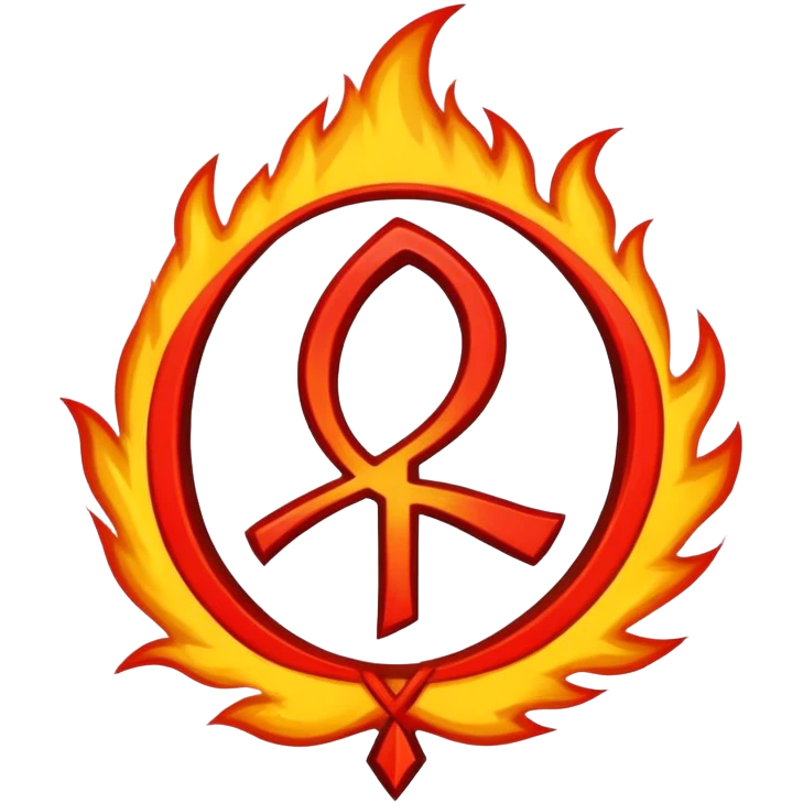 imperial fire rune symbol emoji