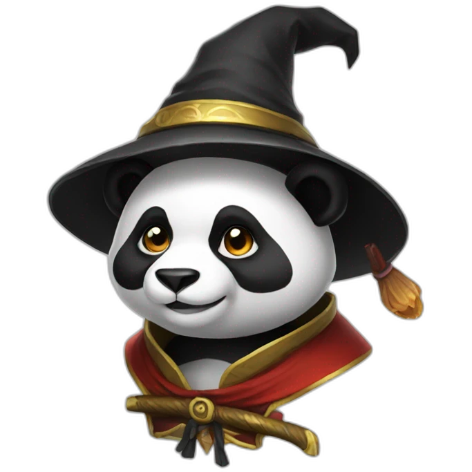 panda mage emoji