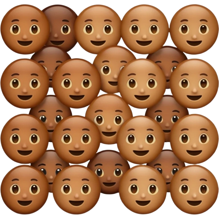Brown aesthetic emojis emoji