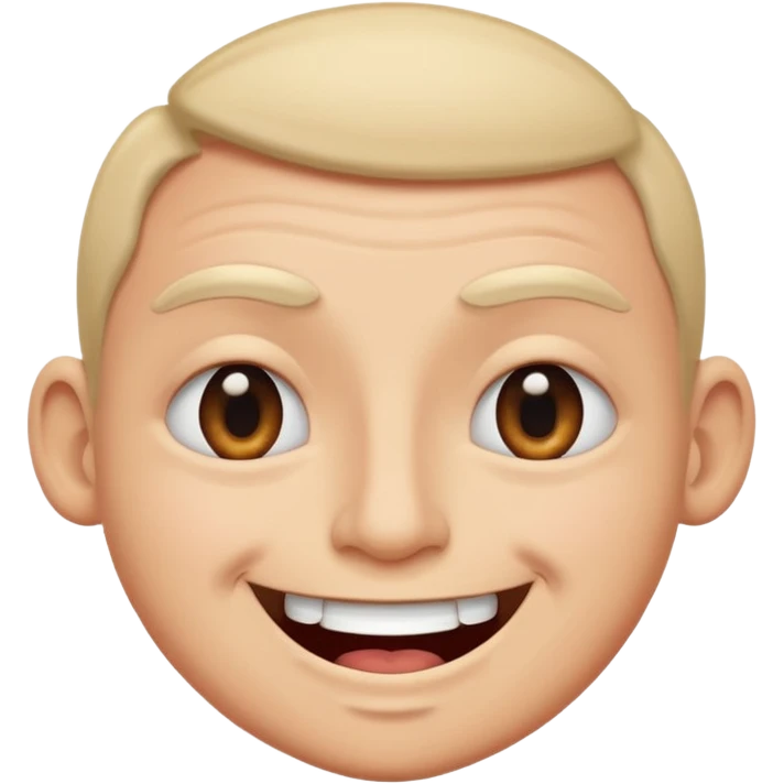 Pulling a funny face emoji