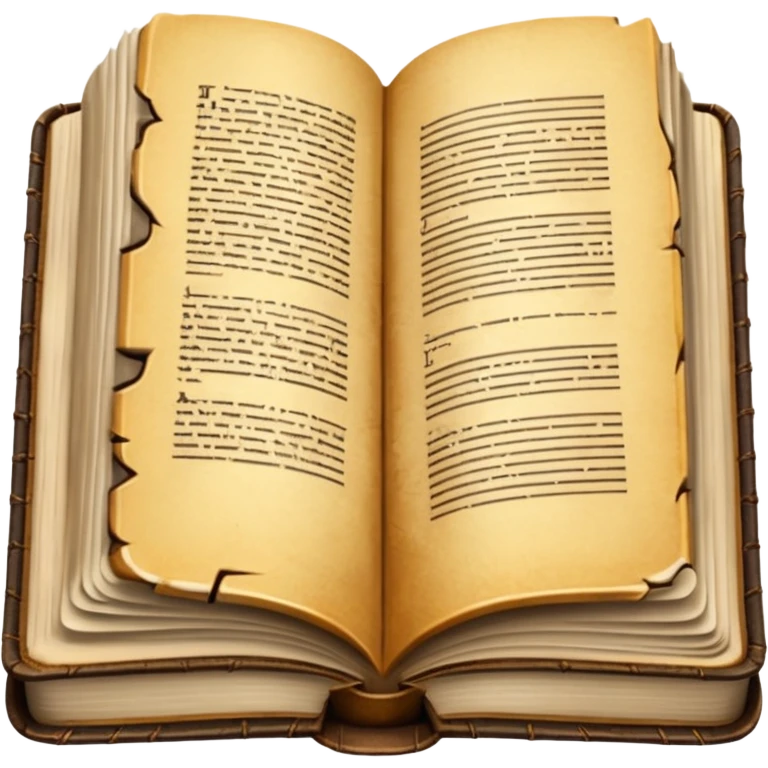 Open book emoji
