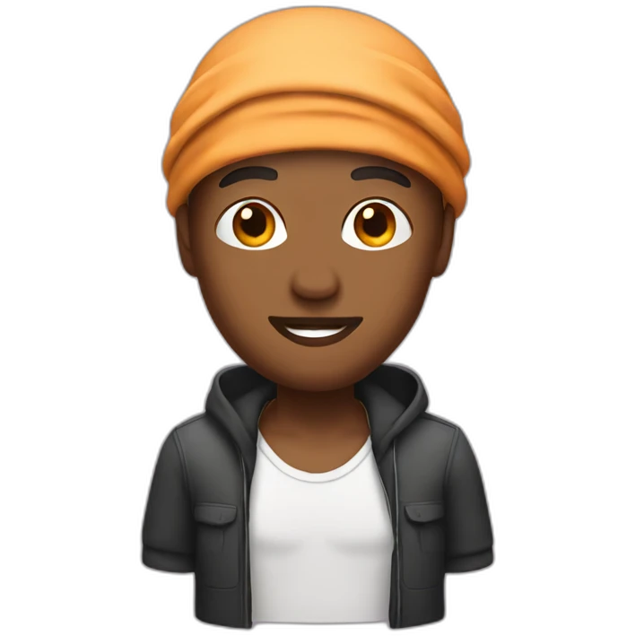 Man with durag emoji