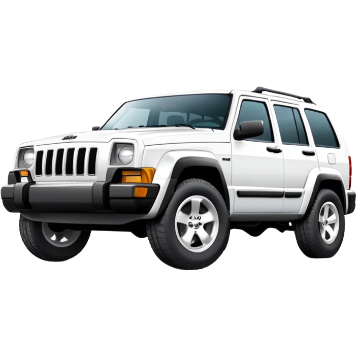 White jeeo cherokee emoji