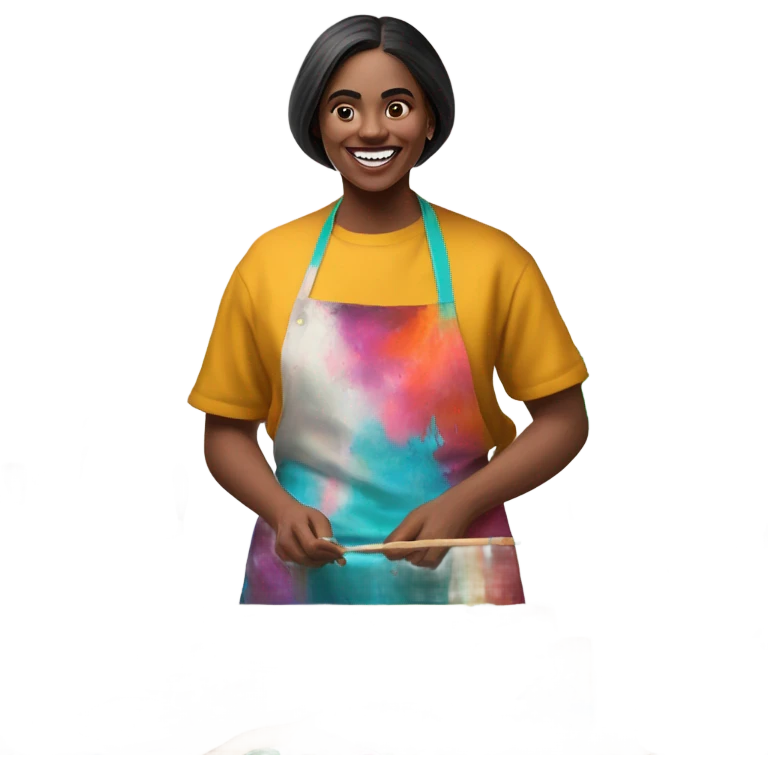 Aesthetic paint artist  emoji