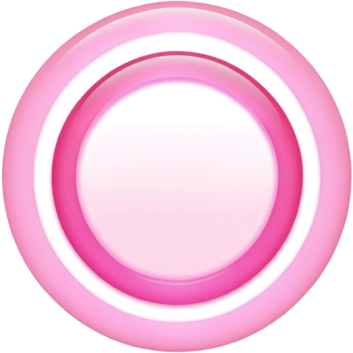 I want a image of pink light circle emoji