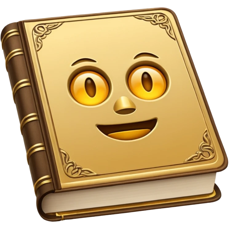 golden book emoji