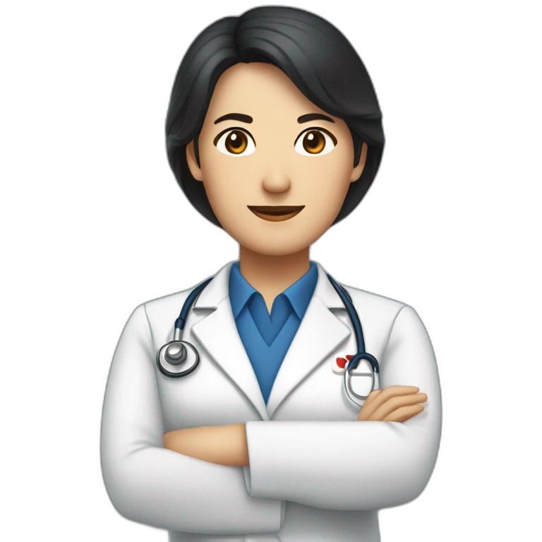 husband middle aged executive classic dark hair thin beard wearing dark blue business suit, with wife filipina age 55 dark hair wearing nurse uniform emoji