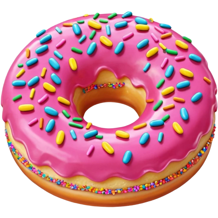 Generate me a Simpson donut emoji