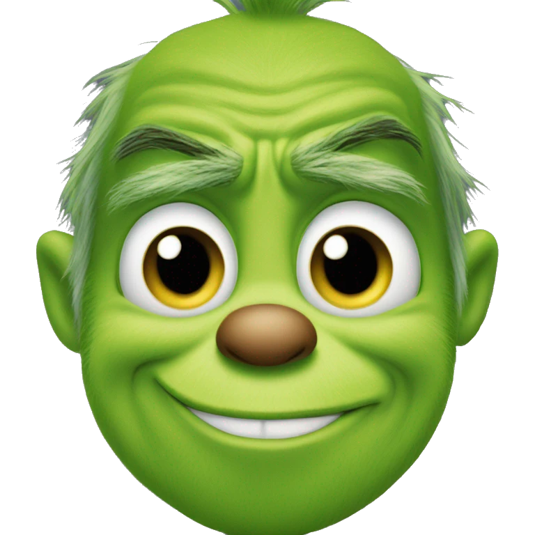 henry cavill as grinch emoji