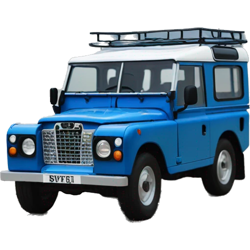 landrover blue emoji