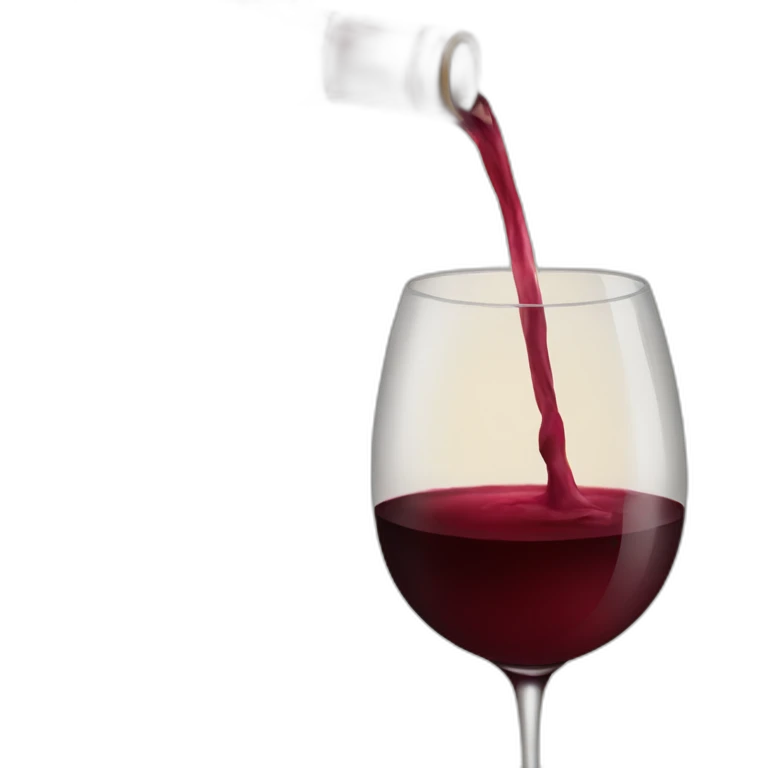 Red wine emoji