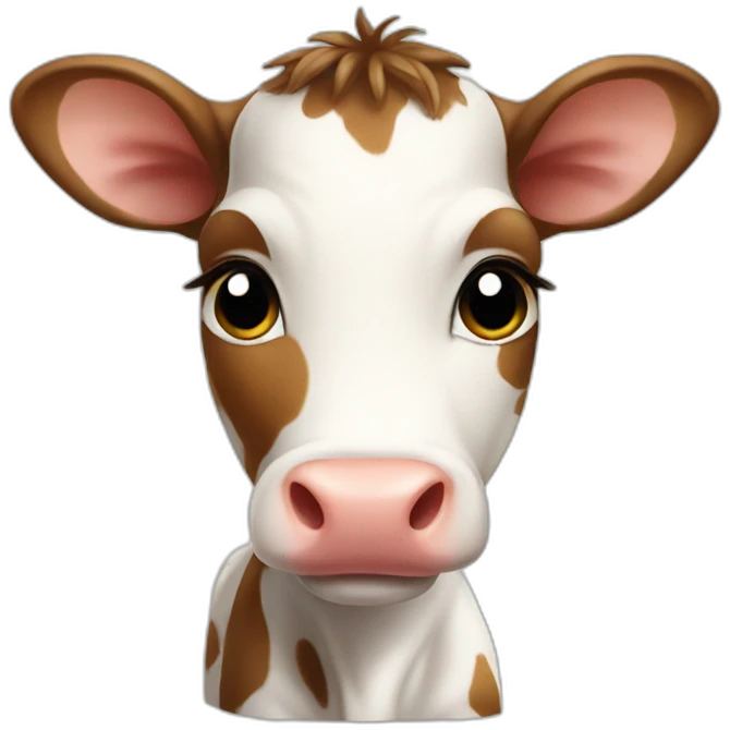 baby cow emoji