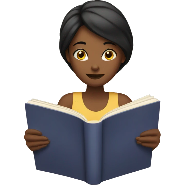 women reading a book emoji