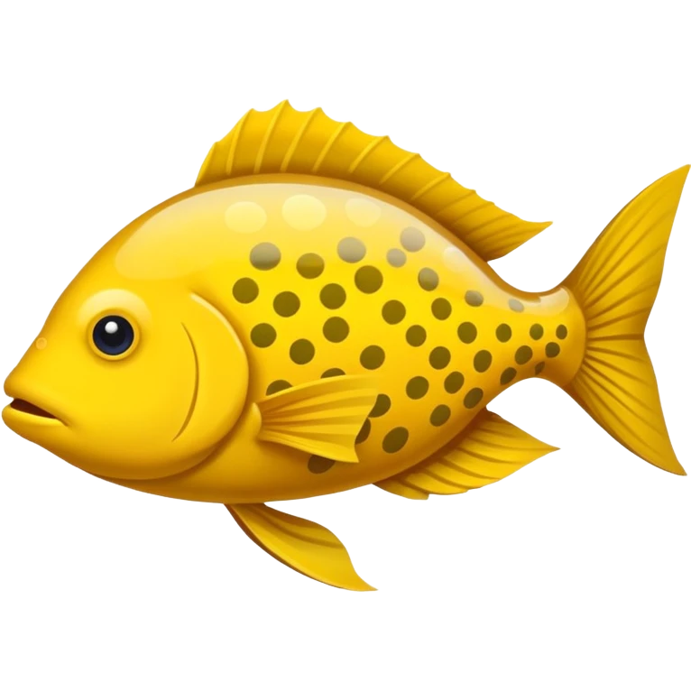 yellow Spotted Fish emoji