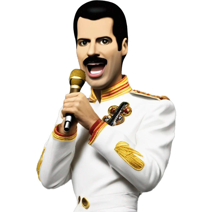 gif of freddie mercury singing mamaaaaaa oooooAAAOooo emoji