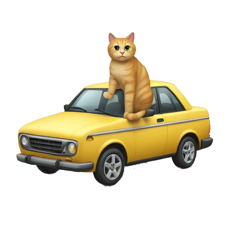 car cat  emoji