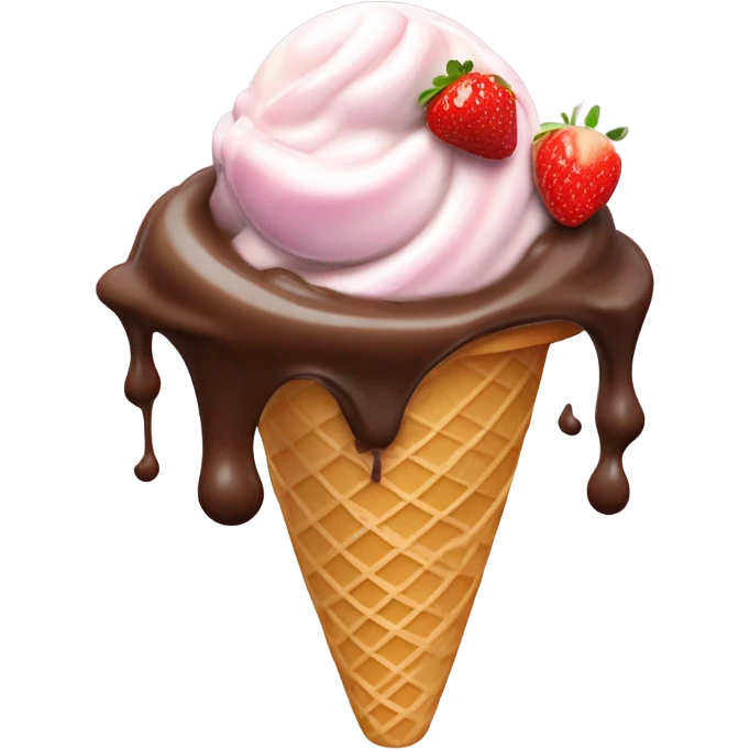 spoon of ice cream emoji