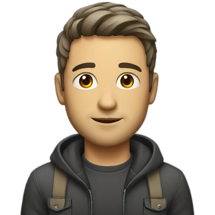 Man with girl emoji