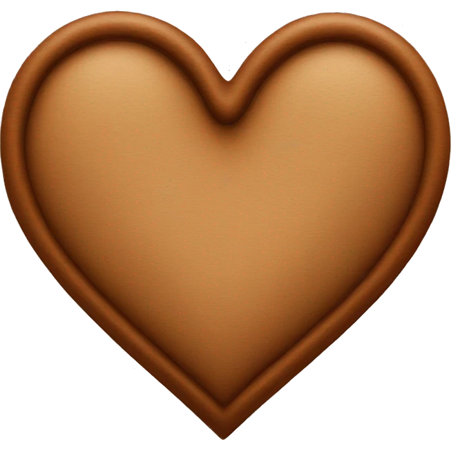 brown heart emoji