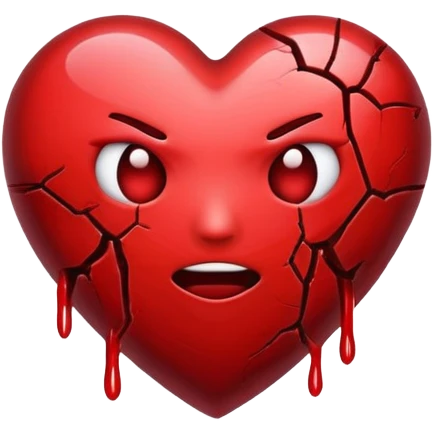 scary heart emoji emoji