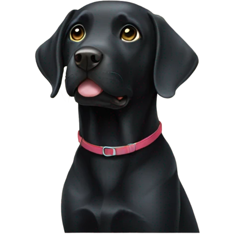 black labrador emoji