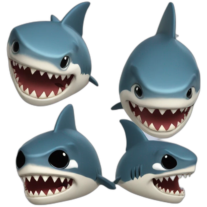 shark batman emoji