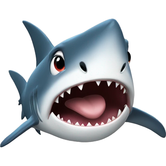 shark kiss emoji