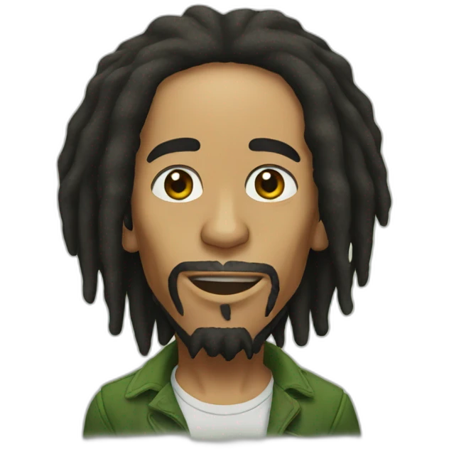 bob marley emoji