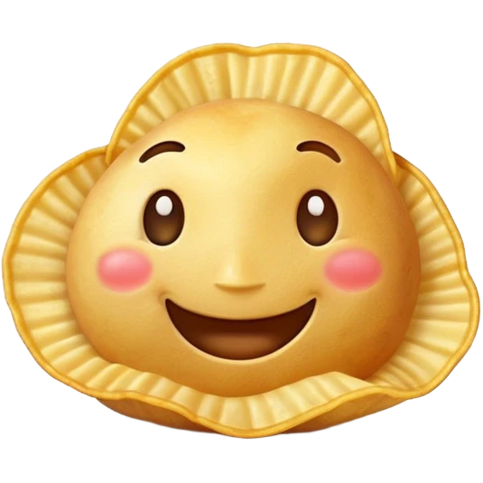 happy potato chip smiling joyfully emoji