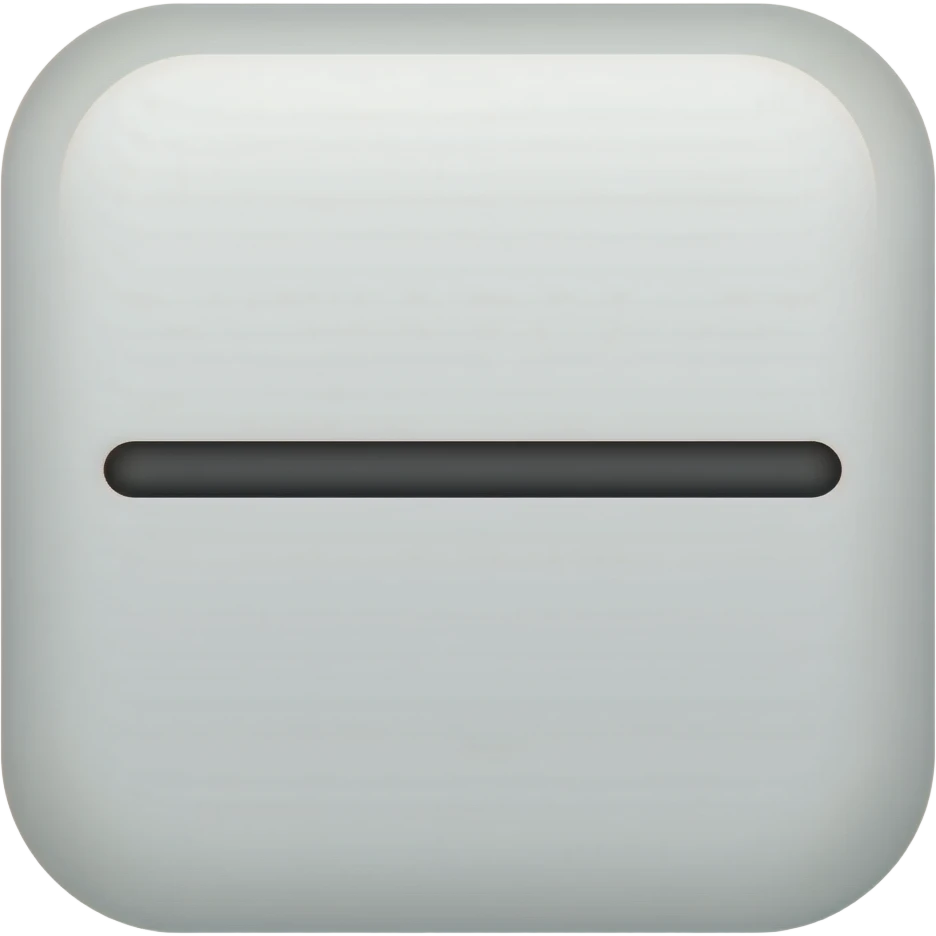 traço preto reto horizontal comum emoji