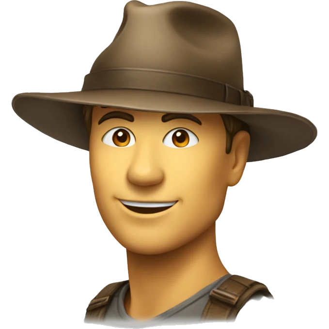 Visage sur le chapeau de ace de one pièce  emoji