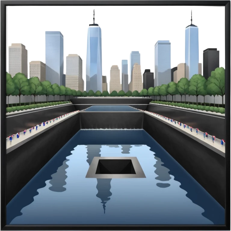 haz un emoji del museo de new york del 11/9 mas realista y mejor emoji