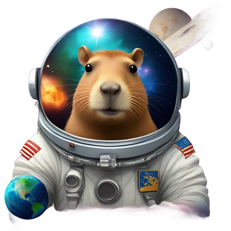 capybara space emoji