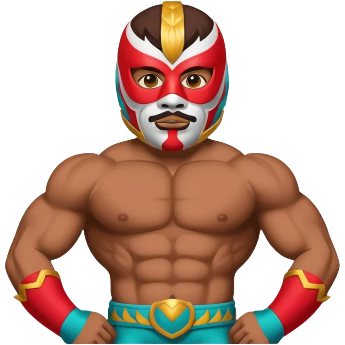 Luchador mexicano super muñeco  emoji