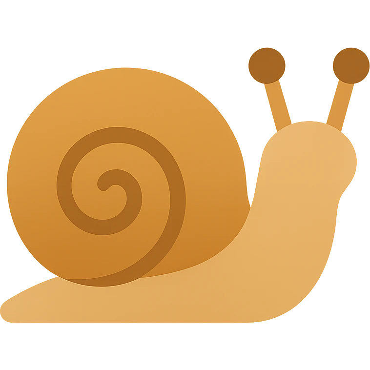 Snail emoji