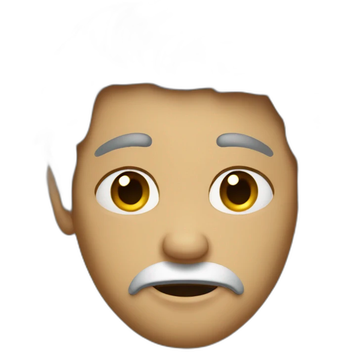 Man with a broken heart emoji