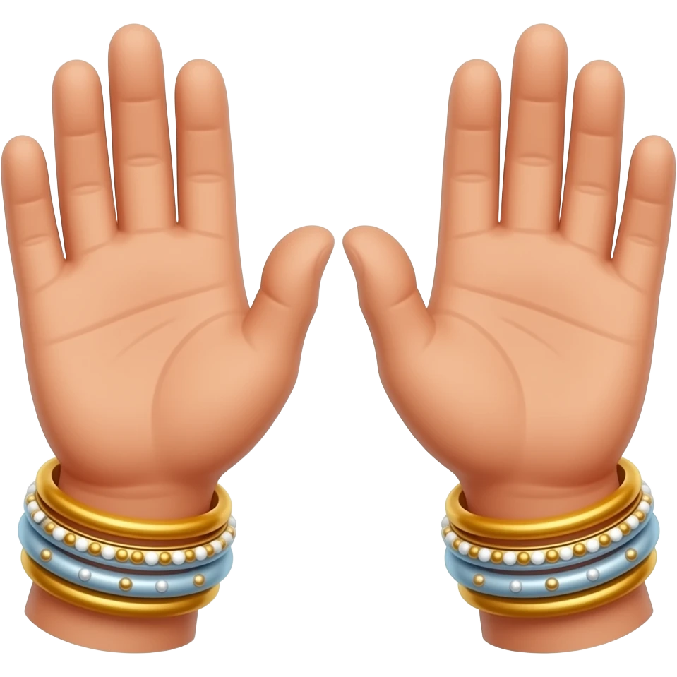 bangles aesthetic emoji real aesthetic desi  with hands wearing emoji