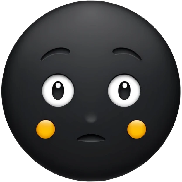 simple dot minimal centered emoji